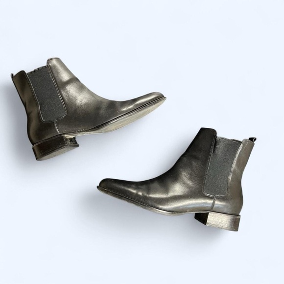 LAUREN Ralph Lauren Black Chelsea Boots 7.5 - Picture 1 of 8